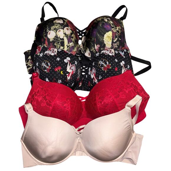 Torrid women’s 44DD bras (lot of 4) - Picture 2 of 9